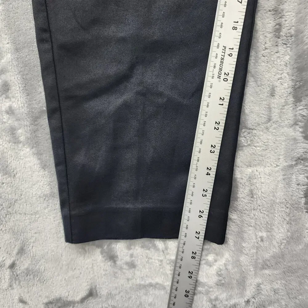 Charter Club Pants Womens 18 Black Pant Shop High Rise Crop‎ Classic Fit Stretch